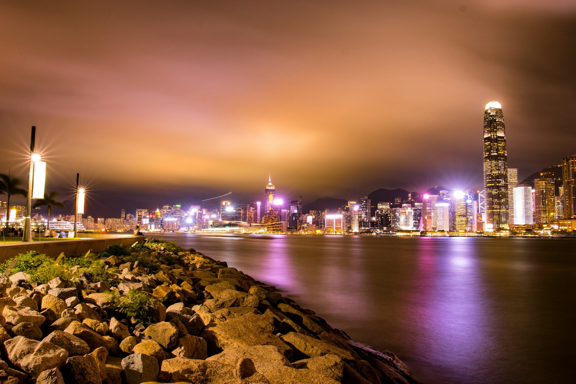 Hong Kong Victoria Harbour skyline